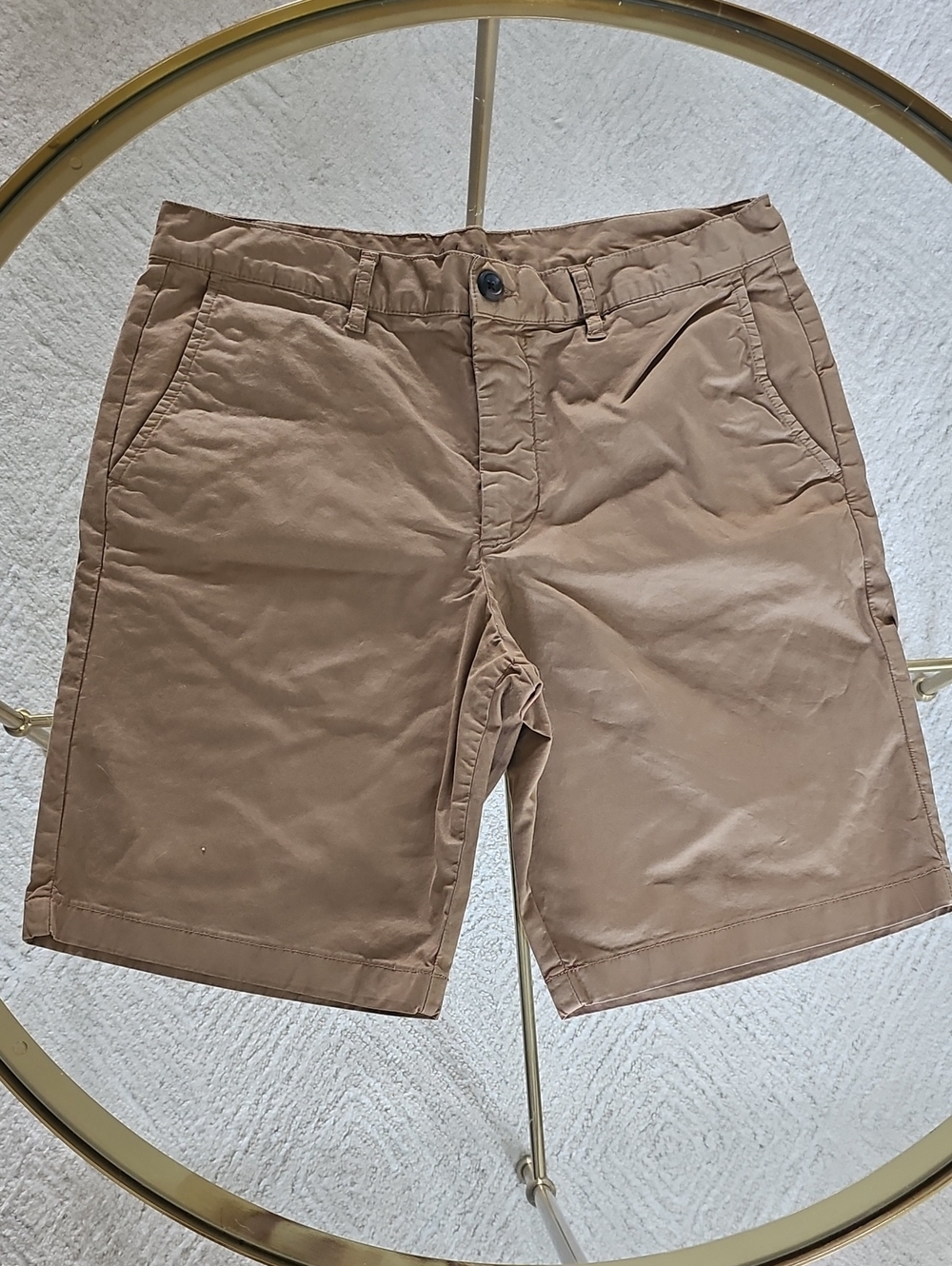 Men's Classic Cotton  Brown Shorts